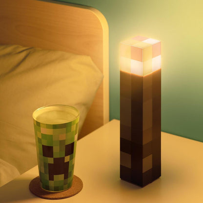 Minecraft Torch-Inspired Rechargeable LED Lamp