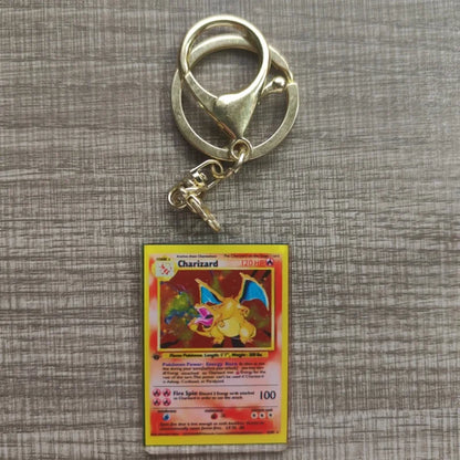 Pokemon Vintage Cards Keychain