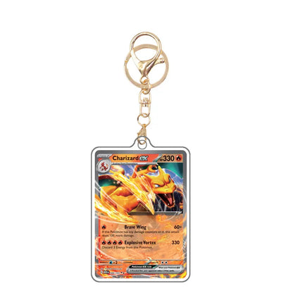 Pokémon EX Acrylic TCG Keychain