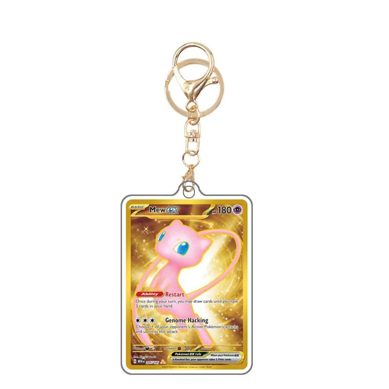 Pokémon EX Acrylic TCG Keychain