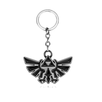Zelda Shield Symbol Enamel Keychain