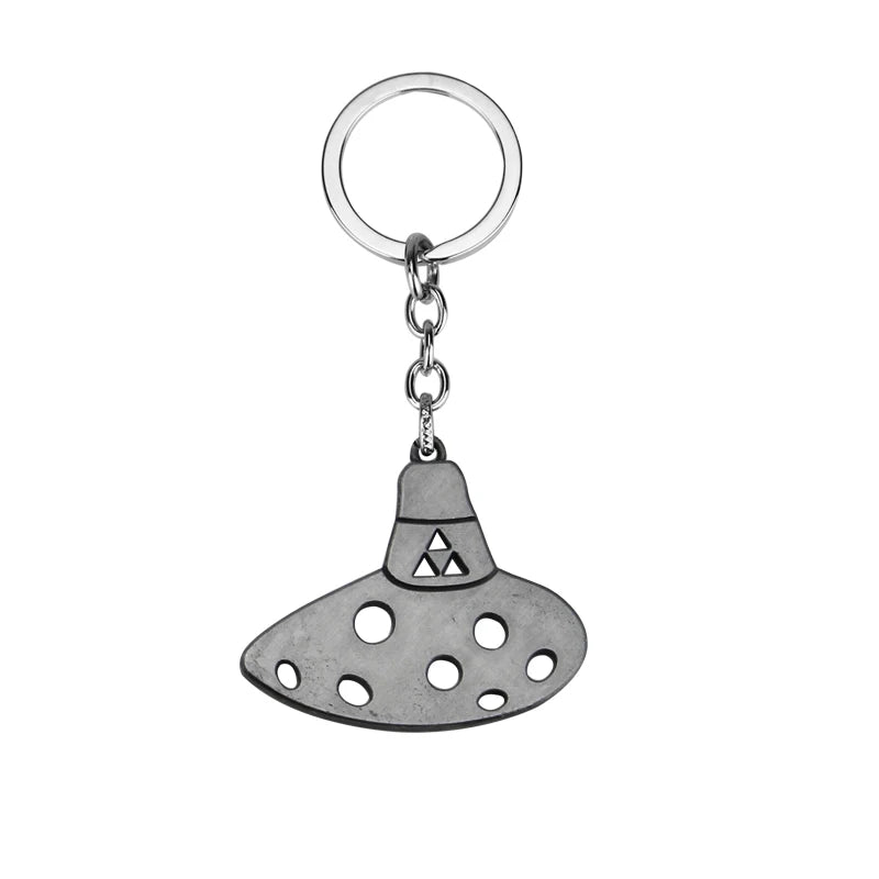 Zelda Shield Symbol Enamel Keychain