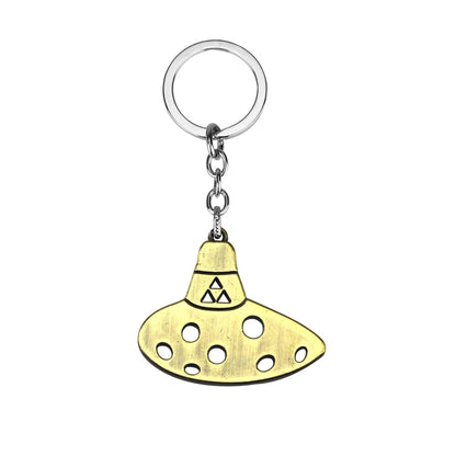 Zelda Shield Symbol Enamel Keychain