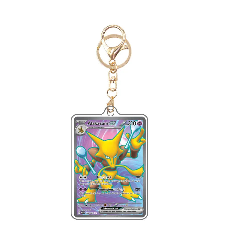Pokémon EX Acrylic TCG Keychain