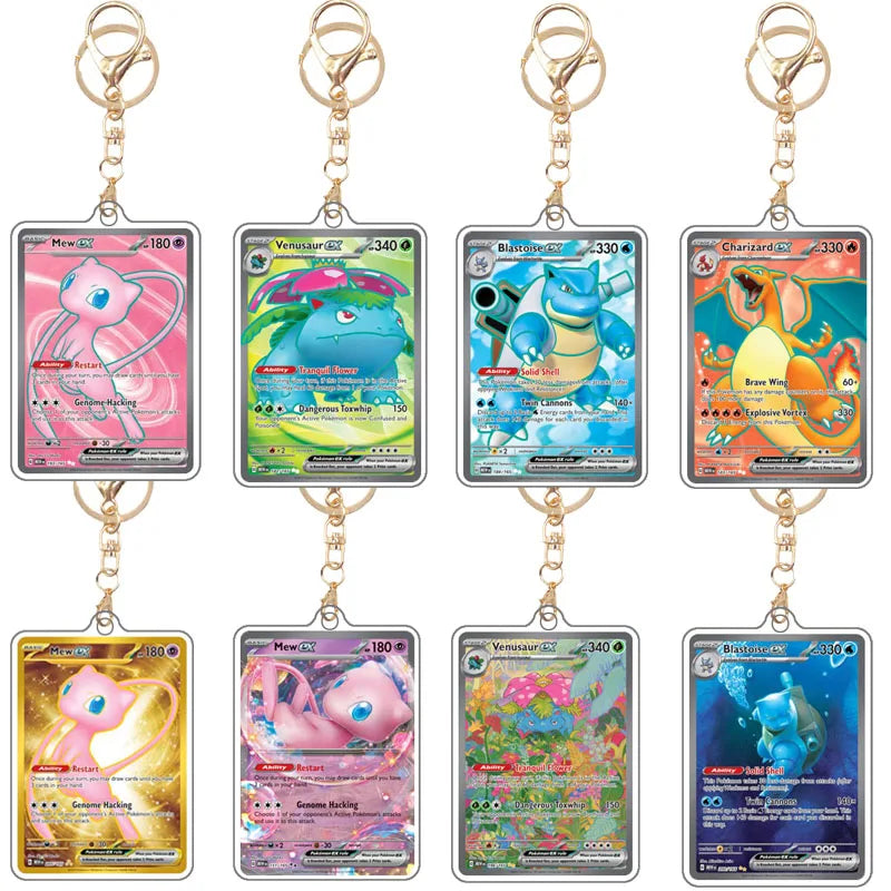 Pokémon EX Acrylic TCG Keychain
