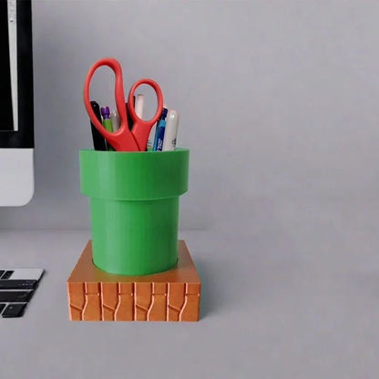Piranha Plant Pot Pen and Pencil Holder