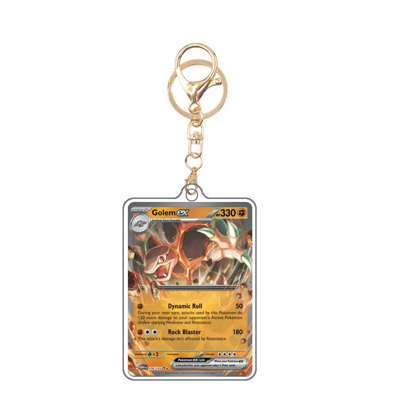 Pokémon EX Acrylic TCG Keychain