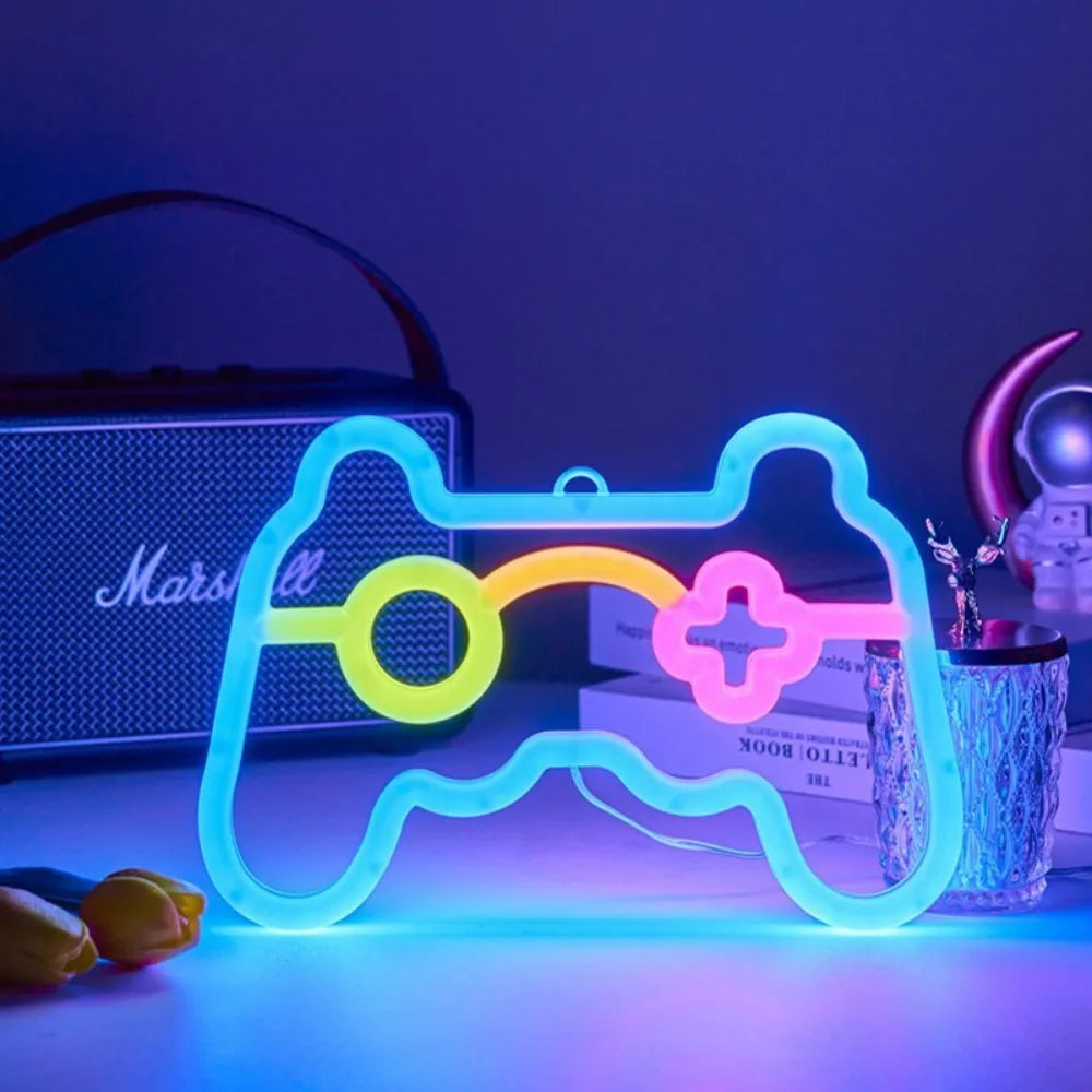 USB LED Game Controller Neon Light