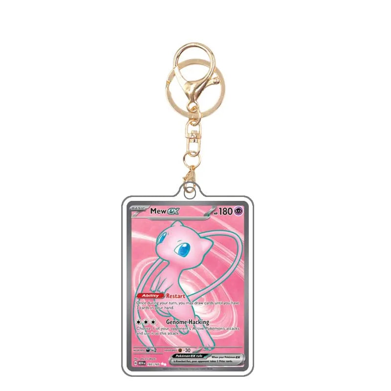 Pokémon EX Acrylic TCG Keychain