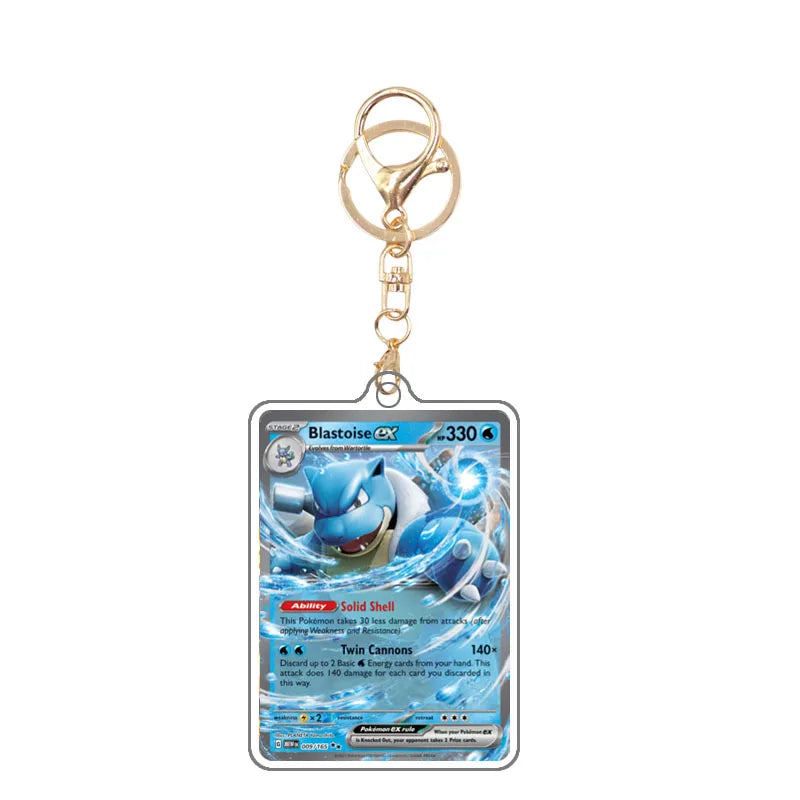 Pokémon EX Acrylic TCG Keychain