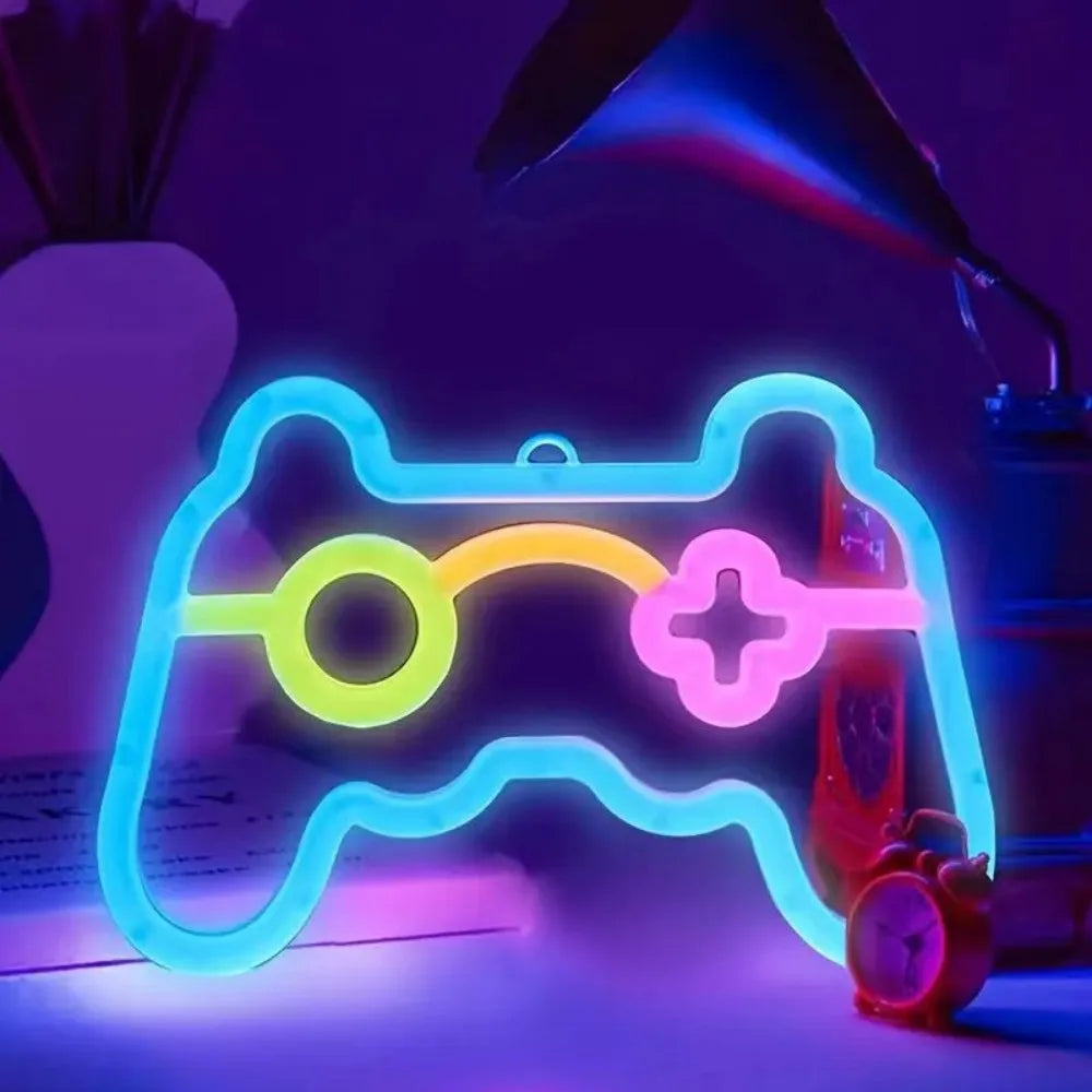 USB LED Game Controller Neon Light