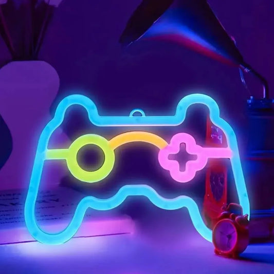USB LED Game Controller Neon Light