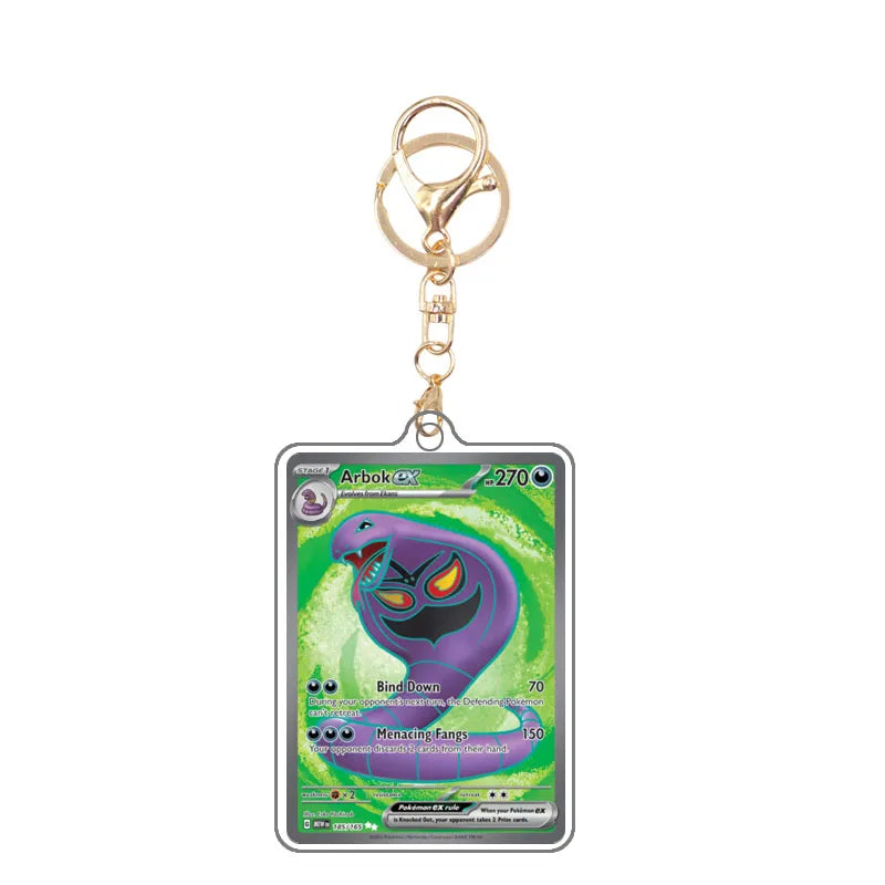 Pokémon EX Acrylic TCG Keychain