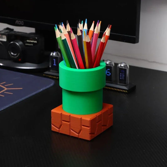 Piranha Plant Pot Pen and Pencil Holder