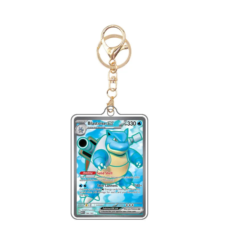 Pokémon EX Acrylic TCG Keychain