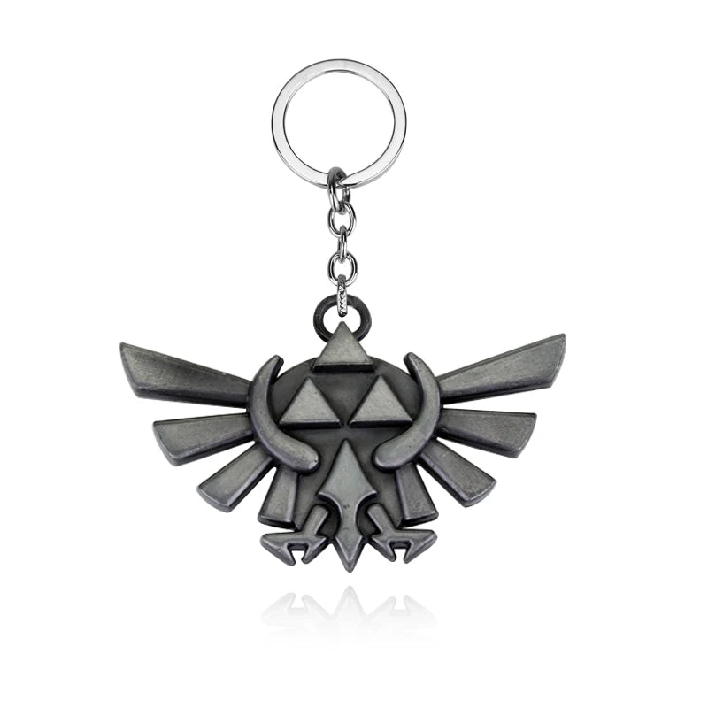 Zelda Shield Symbol Enamel Keychain