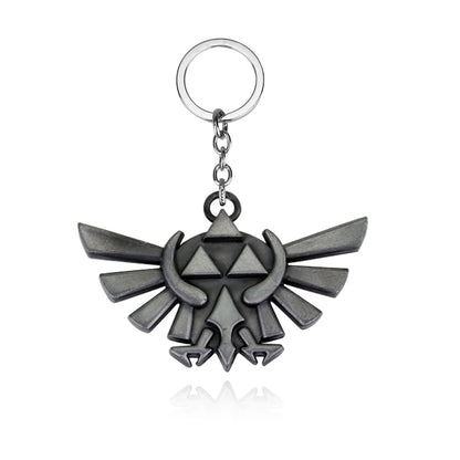 Zelda Shield Symbol Enamel Keychain