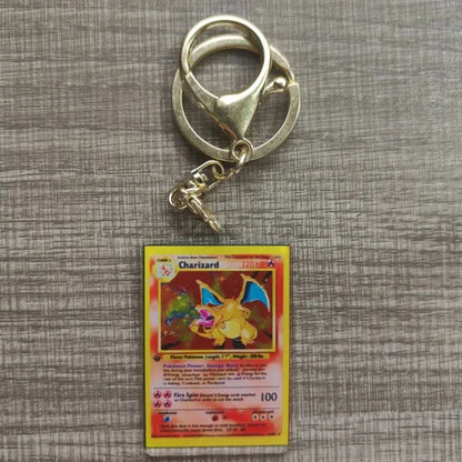 Pokemon Vintage Cards Keychain