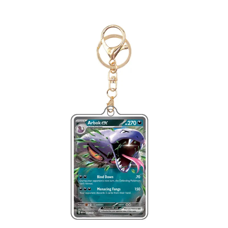 Pokémon EX Acrylic TCG Keychain
