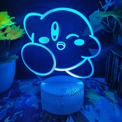 Kirby 3D Lamp Lights