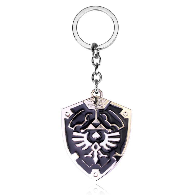 Zelda Shield Symbol Enamel Keychain