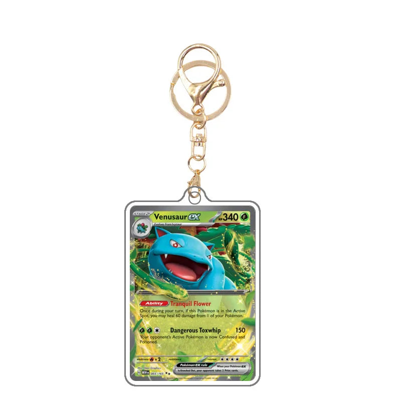Pokémon EX Acrylic TCG Keychain