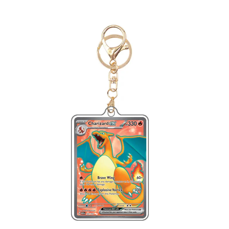 Pokémon EX Acrylic TCG Keychain