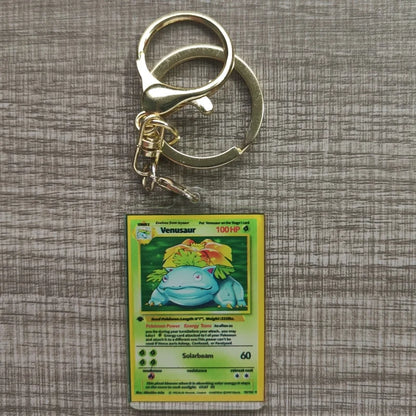 Pokemon Vintage Cards Keychain