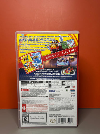 Sonic Mania + Team Sonic Racing Double Pack