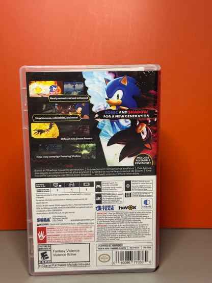 Sonix X Shadow Generations