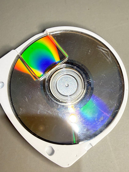 Daxter PSP UMD disc surface with visible wear