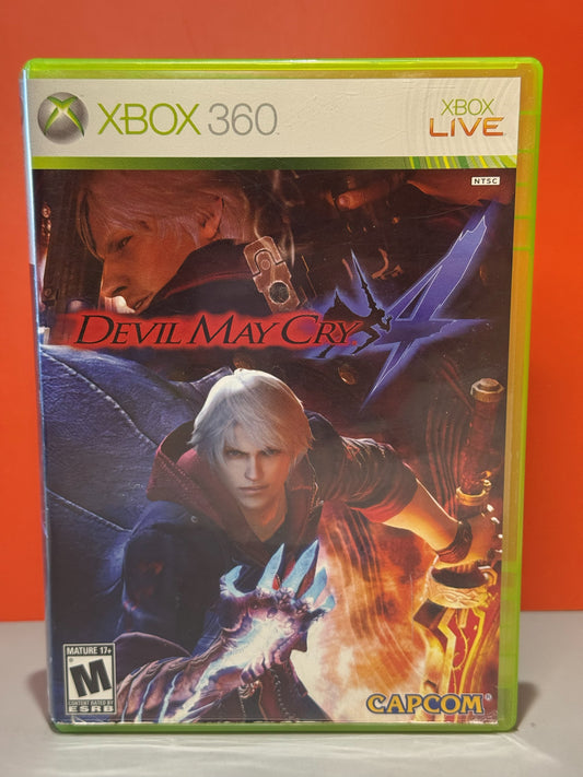 Devil May Cry 4 for Xbox 360 — front cover
