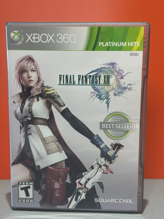 Final Fantasy XIII — Platinum Hits for Xbox 360 — front cover