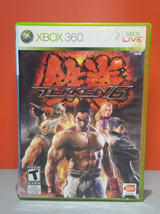 Tekken 6 for Xbox 360 — front cover