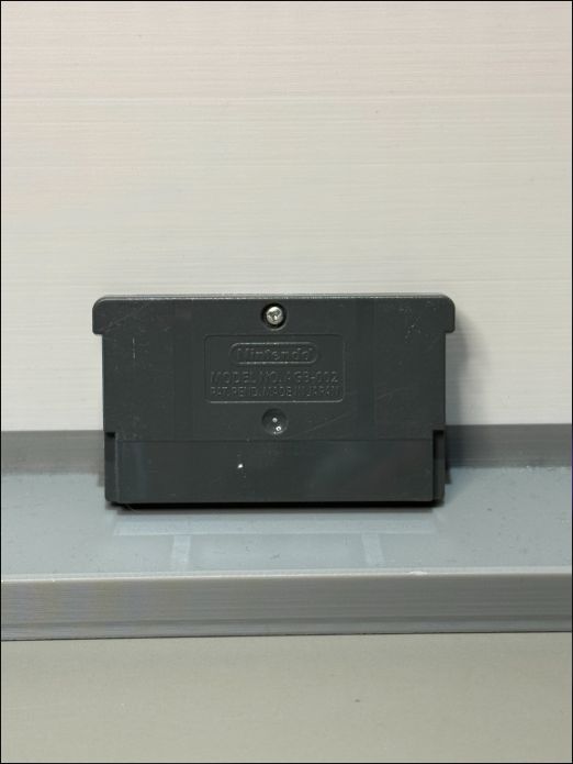 Whac-A-Mole GBA cartridge back