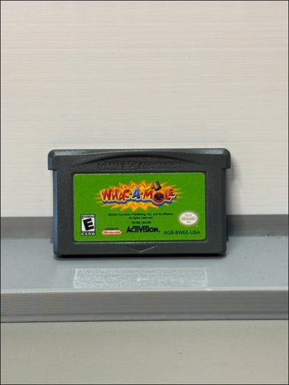 Whac-A-Mole Game Boy Advance cartridge front